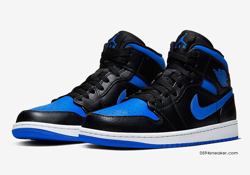 Air Jordan 1 Mid "Royal" Royal Blue, Item: 554724-068