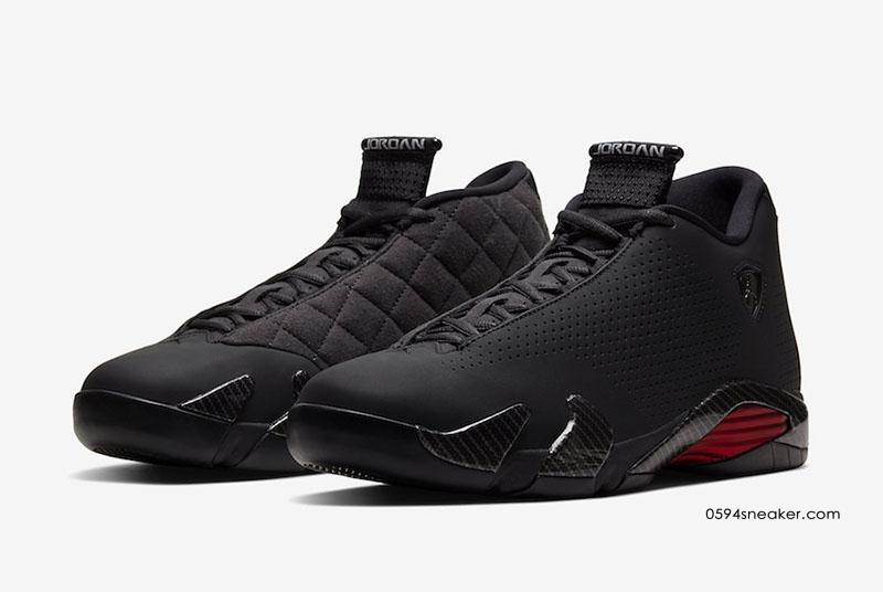 乔丹14黑色法拉利 Air Jordan 14 SE “Black Ferrari” 货号：BQ3685-001