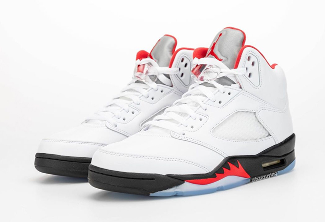 Air Jordan 5 “Fire Red” 流川枫，货号：DA1911-102