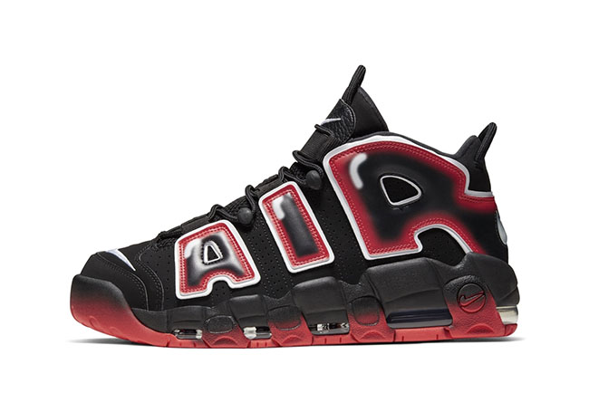 Nike Air More Uptempo 96 “Laser Crimson” 货号：CJ6129-001