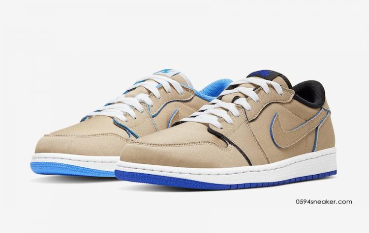 Nike SB x Air Jordan 1 Low “Desert Ore” 货号：CJ7891-200