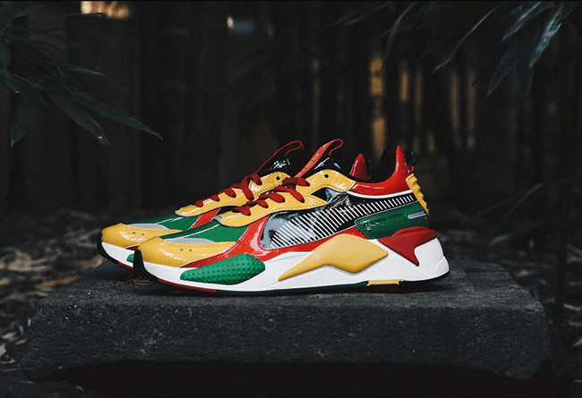 atmos x PUMA RS-X 货号：373960-01