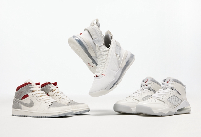 SNS x Air Jordan 联名系列 CT3443-100、CT3445-100、CT3444-001