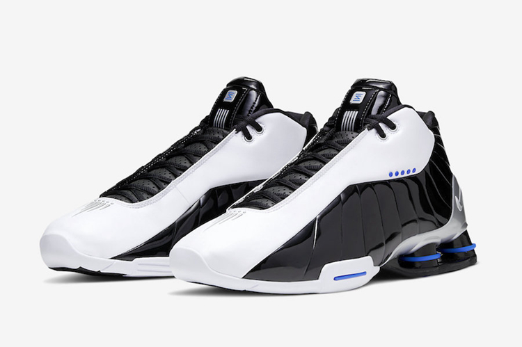 Nike Shox BB4 元年大漆皮配色，货号：AT7843-102