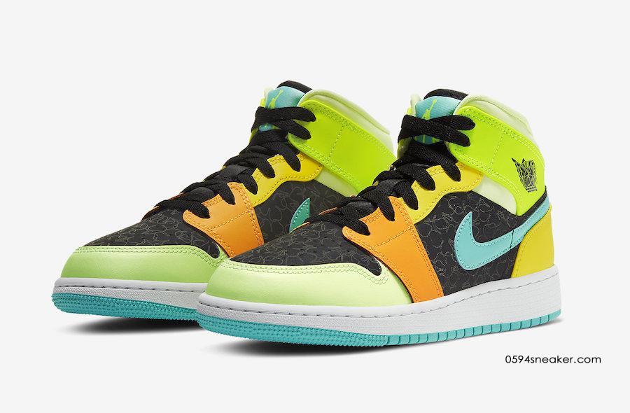 Air Jordan 1 Mid SE GS Item No.: BQ6931-037