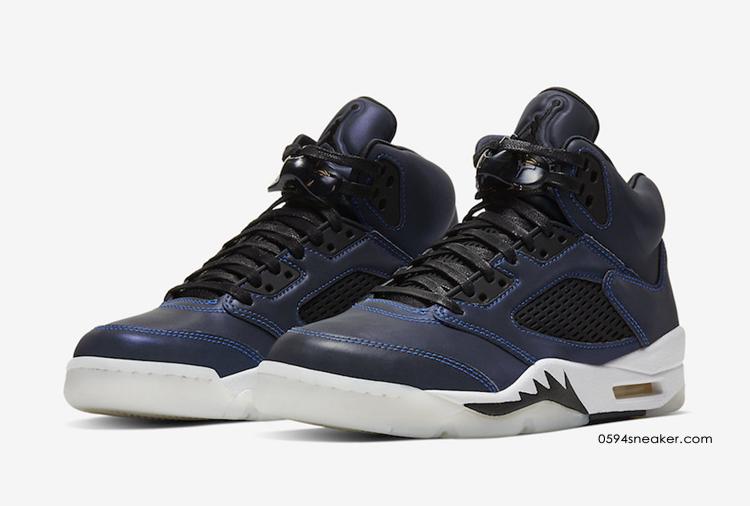 Full Upper 3M Reflective Air Jordan 5 WMNS "Oil Grey" Item No.:CD2722-001