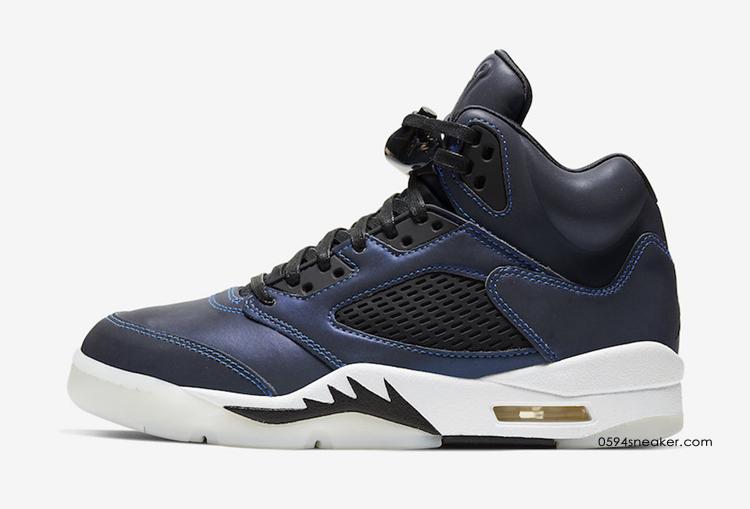 Full Upper 3M Reflective Air Jordan 5 WMNS "Oil Grey" Item No.:CD2722-001