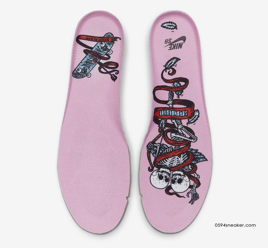 Valentine's Day Shoes StrangeLove x Nike SB Dunk Low Item: CT2552-800