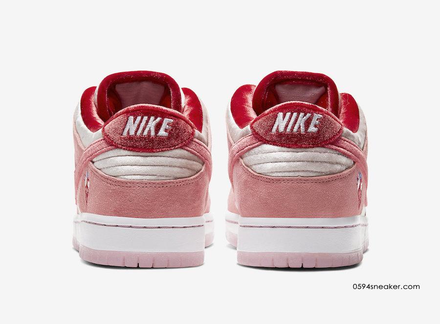 情人节鞋款 StrangeLove x Nike SB Dunk Low 货号：CT2552-800