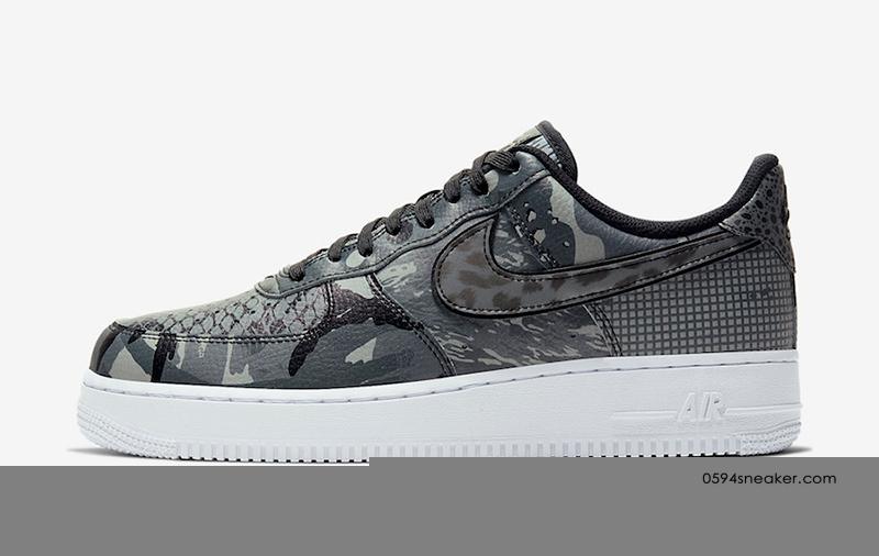 2020 NBA 全明星芝加哥主题空军一号 Nike Air Force 1 Low “Chicago” 货号：CT8441-001