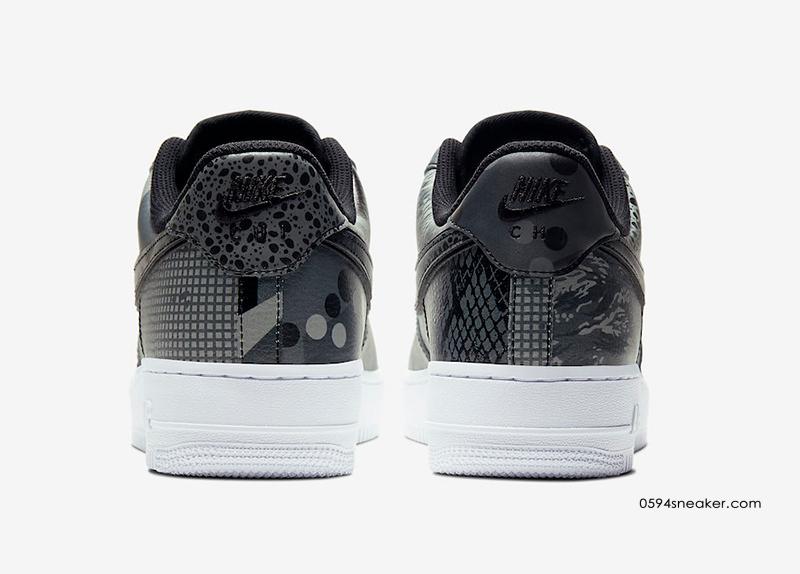 2020 NBA 全明星芝加哥主题空军一号 Nike Air Force 1 Low “Chicago” 货号：CT8441-001