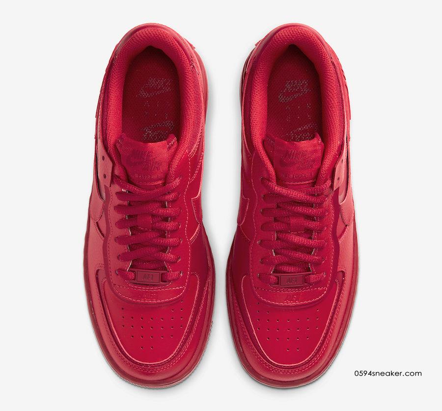 Nike Air Force 1 “Shadow” 货号：CU3012-661