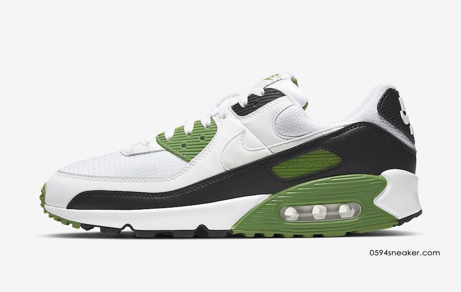 Nike Air Max 90 “Chlorophyll” 货号：CT4352-102