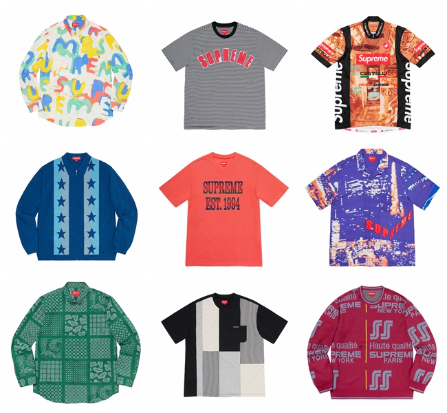 Supreme 2020 春夏发售单品清单