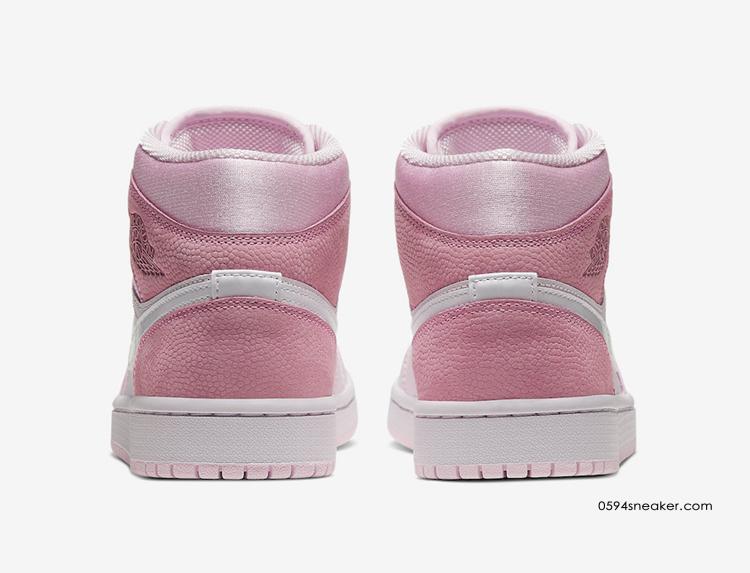 Air Jordan 1 Mid WMNS “Digital Pink” 货号：CW5379-600