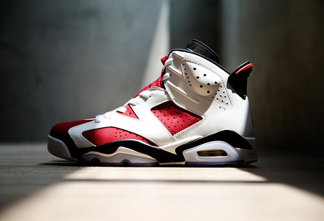 时隔六年，乔6 终于迎来 Air Jordan 6 “Carmine” 复刻