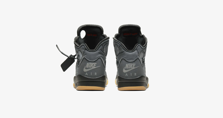 OFF-WHITE x Air Jordan 5 货号：CT8480-001