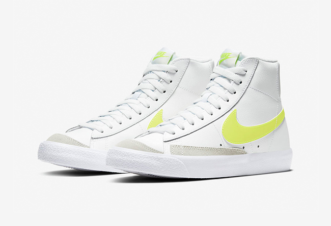 Nike Blazer Mid “Lemon Venom” 货号：CZ0362-100