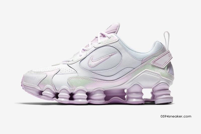 Nike Shox Tl Nova WMNS “Barely Grape” 货号：CV3019-100