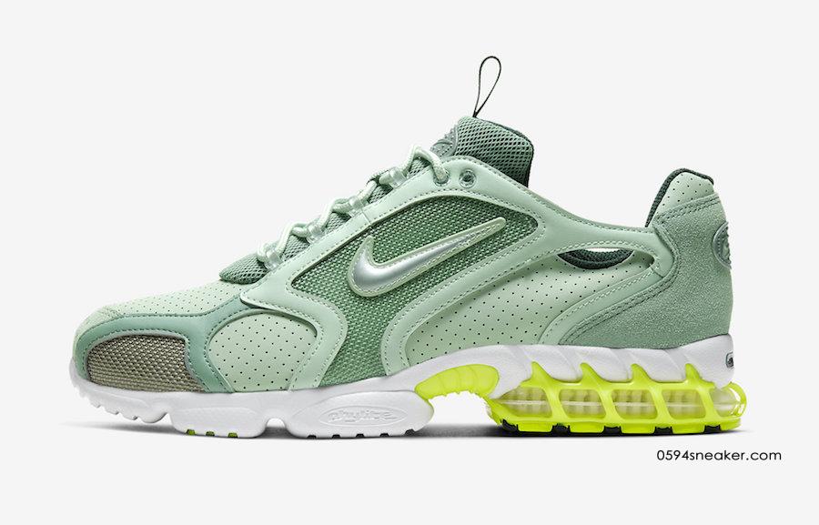 Nike Air Zoom Spiridon Caged “Pistachio Frost” 货号：CW5376-301