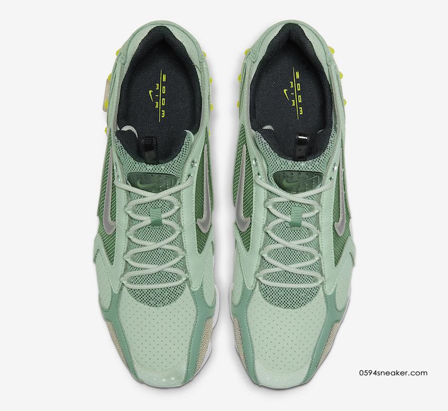 Nike Air Zoom Spiridon Caged “Pistachio Frost” 货号：CW5376-301