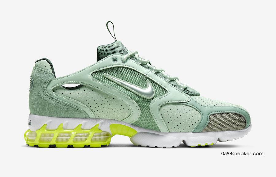 Nike Air Zoom Spiridon Caged “Pistachio Frost” 货号：CW5376-301