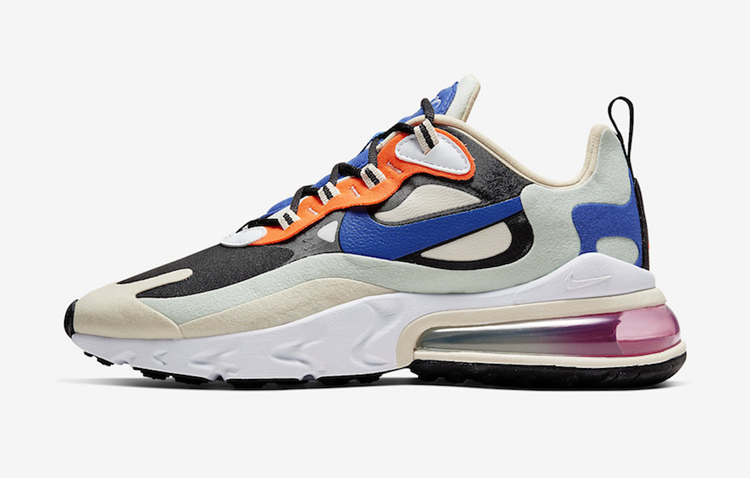 Nike Air Max 270 React WMNS 货号：CI3899-200 