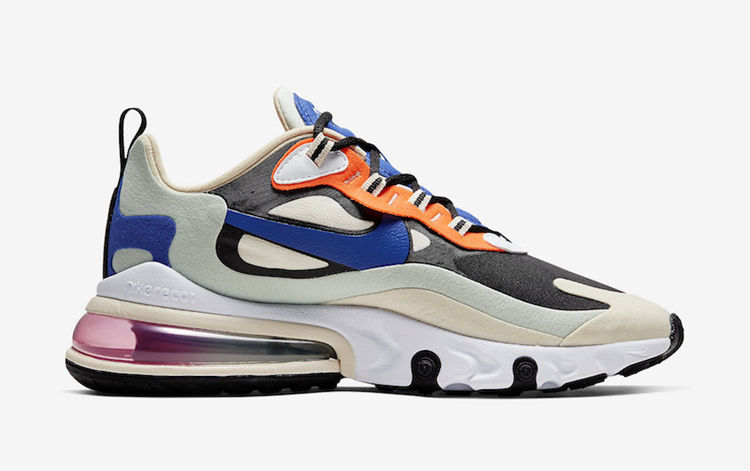 Nike Air Max 270 React WMNS 货号：CI3899-200 