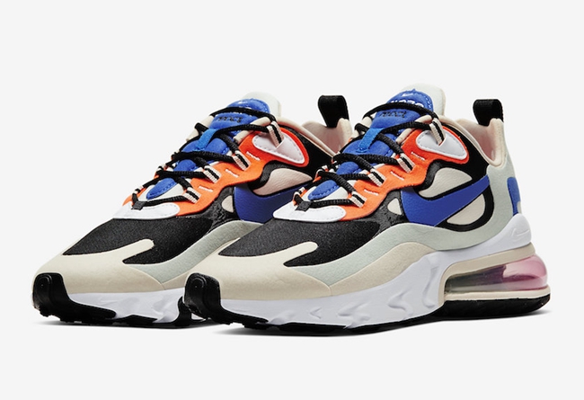 Nike Air Max 270 React WMNS 货号：CI3899-200 