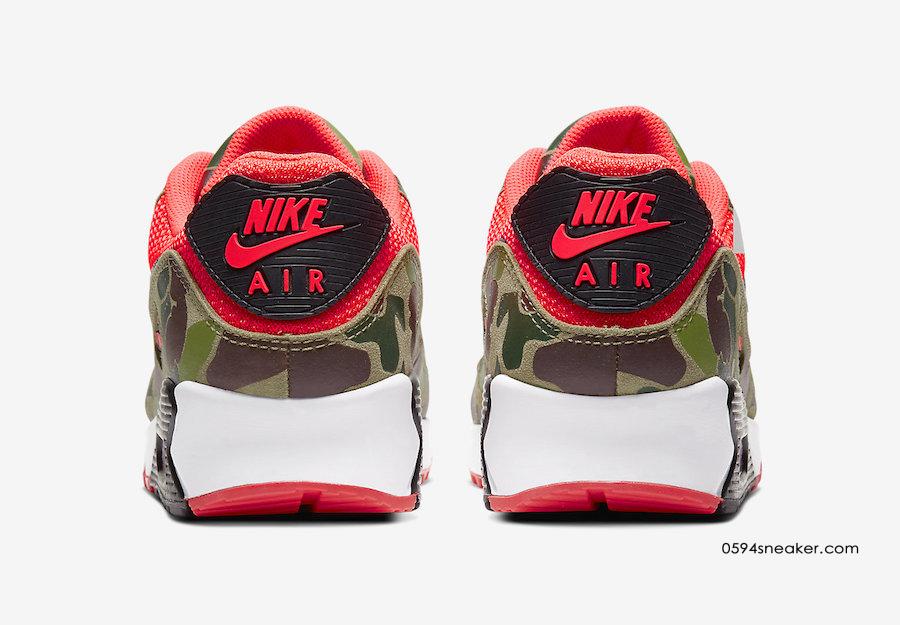 Nike Air Max 90 “Reverse Duck Camo” 货号：CW6024-600