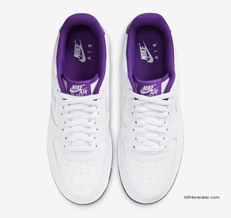 Nike Air Force 1 Low “Voltage Purple” 货号：CJ1380-100