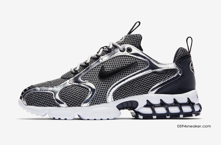 Stussy x Nike Air Zoom Spiridon  货号：CU1854-001、CQ5486-200