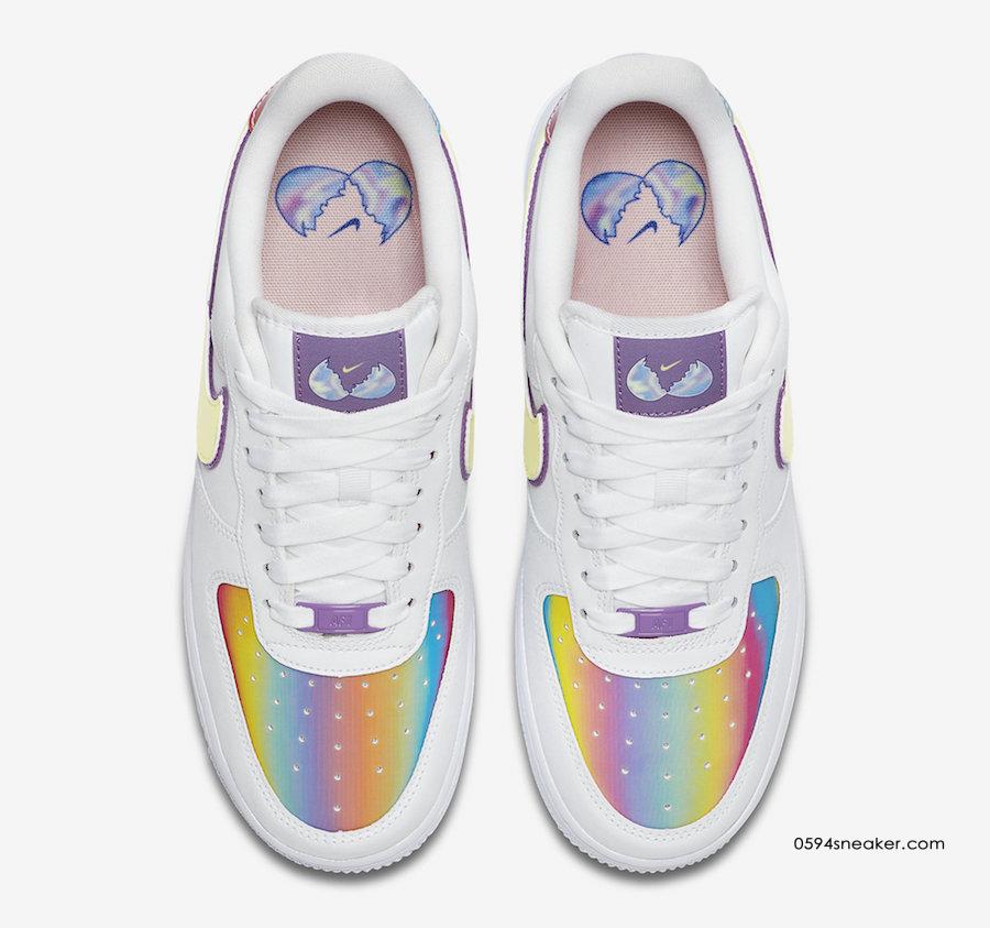 Nike Air Force 1 “Easter 2020” 货号：CW0367-100