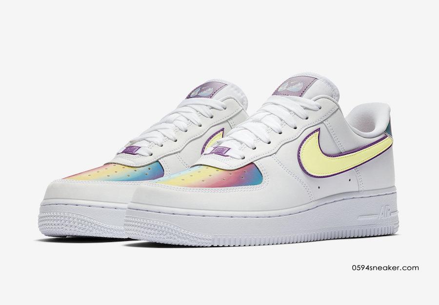 Nike Air Force 1 “Easter 2020” 货号：CW0367-100