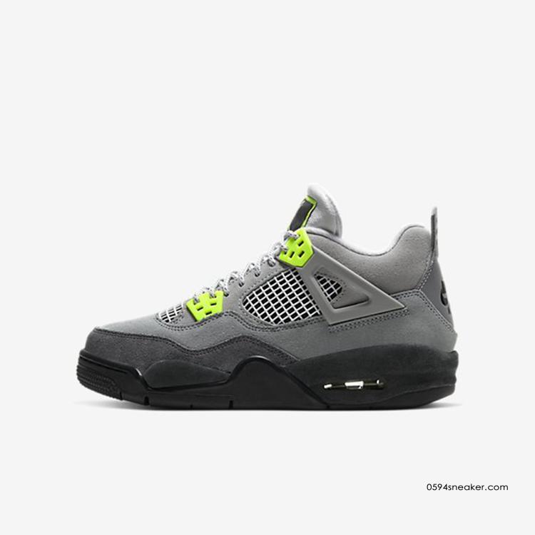 Air Jordan 4 “Neon” 全家族尺码发售，货号：CT5342-007