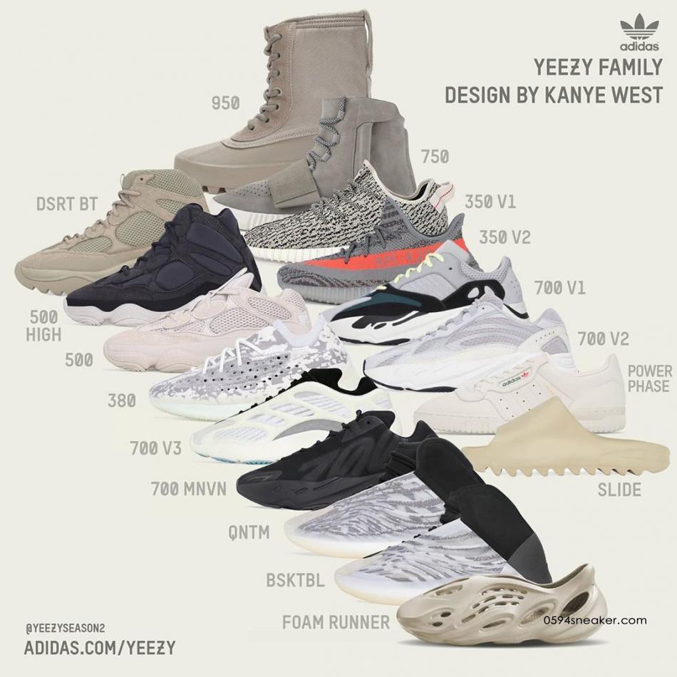 高频率发布的椰子，侃爷究竟设计了多少款 Yeezy