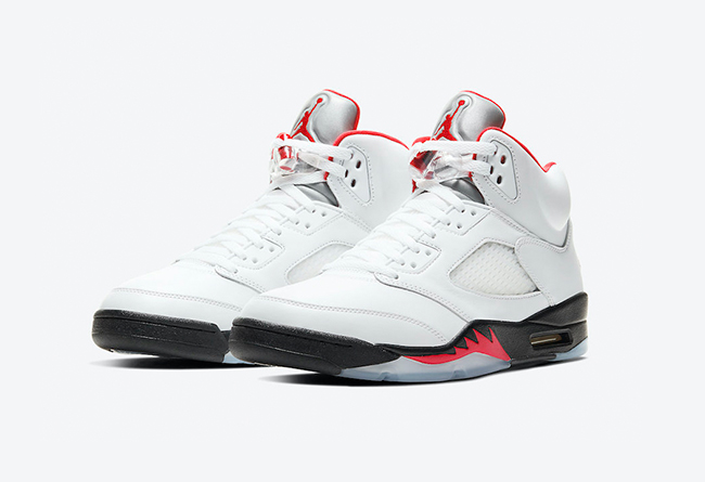 Air Jordan 5 “Fire Red” 货号：DA1911-102