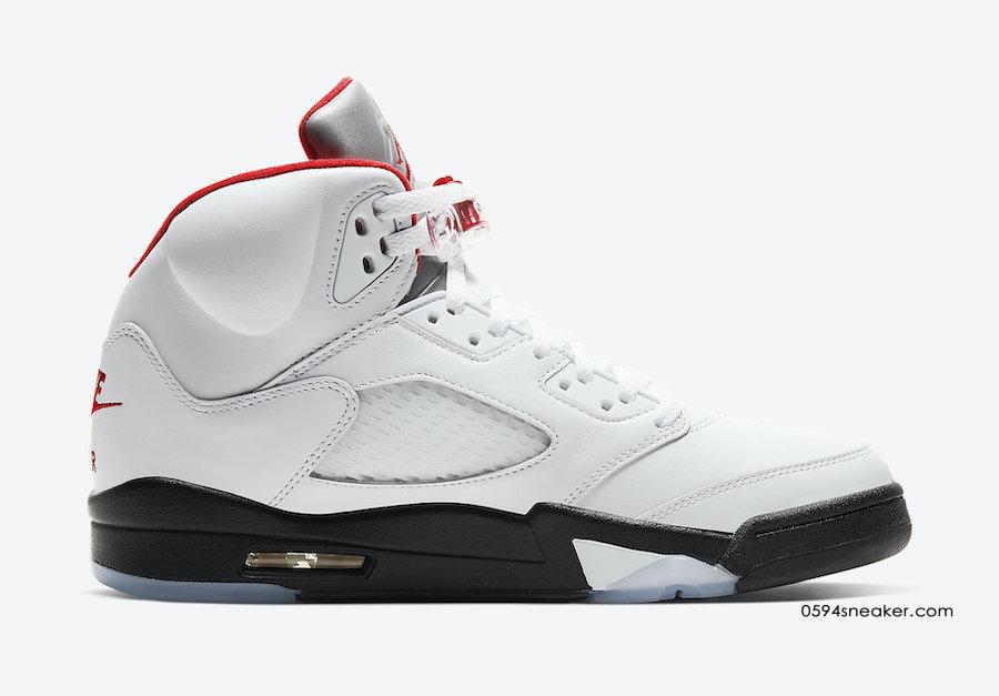 Air Jordan 5 “Fire Red” 货号：DA1911-102