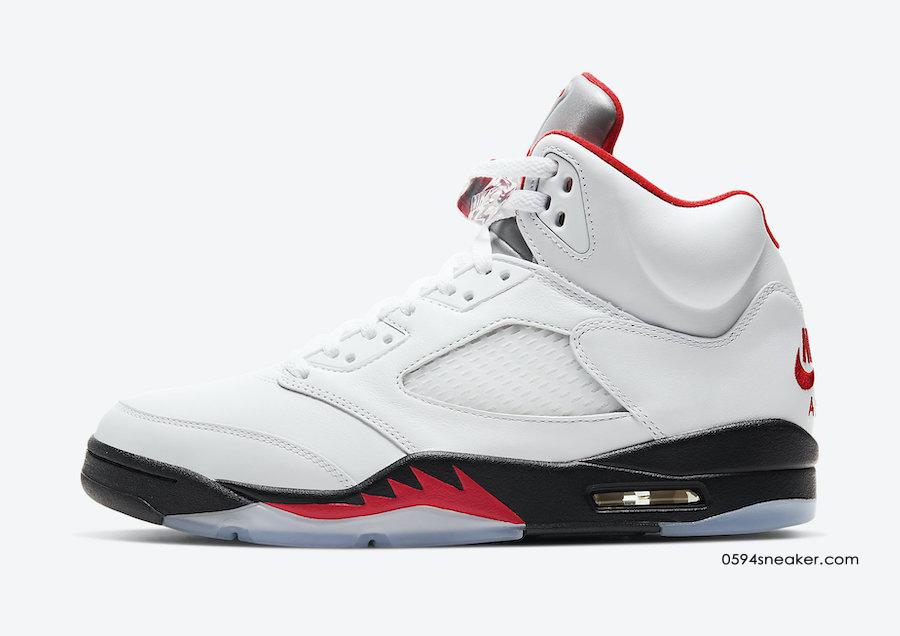 Air Jordan 5 “Fire Red” 货号：DA1911-102