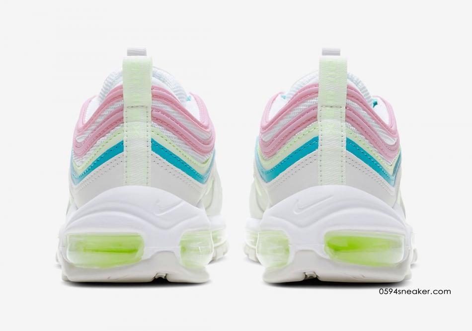 Nike Air Max 97 货号：CW7017-100 又一款女神复活节彩蛋配色