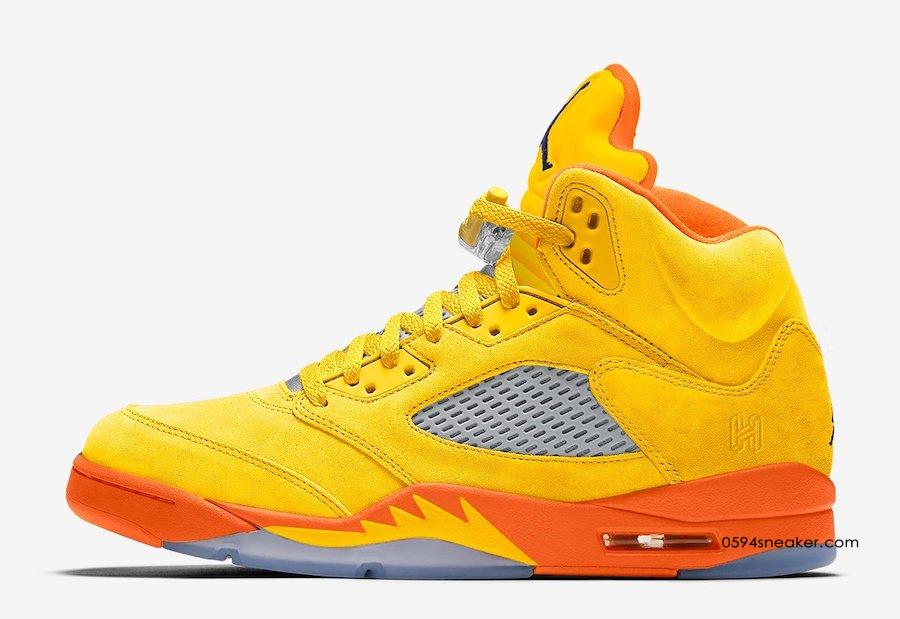 Air Jordan 5 SE “Solar Orange” 货号：CZ5725-700