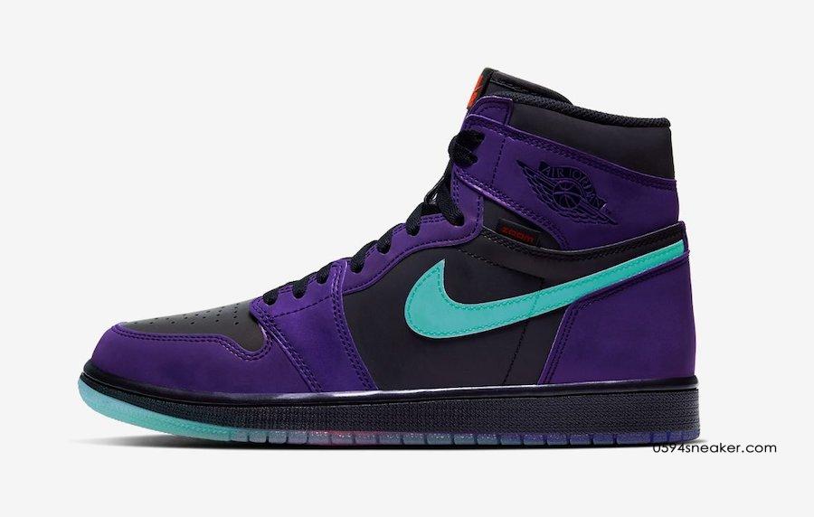 Air Jordan 1 High Zoom “Court Purple” 货号：CT0978-005