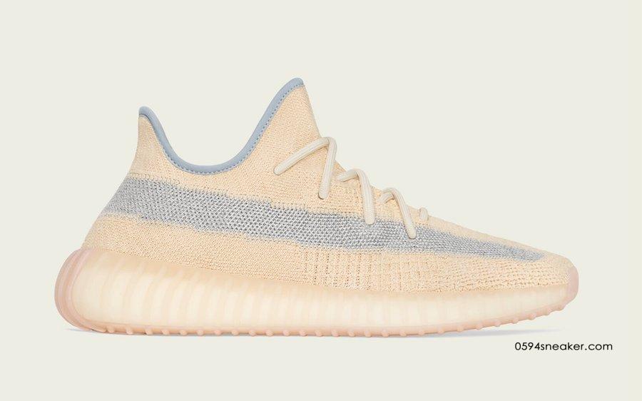 Adidas Yeezy Boost 350 V2 “Linen” 货号：FY5158