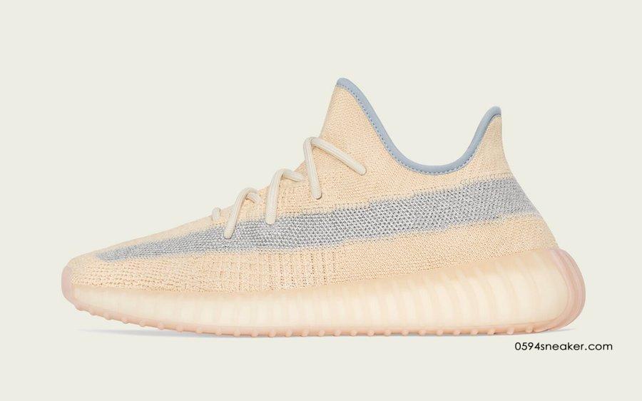 Adidas Yeezy Boost 350 V2 “Linen” 货号：FY5158