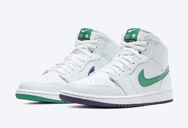 Air Jordan 1 Mid SE “Nike Hoops” 货号：CW5853-100 