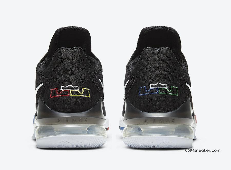 Nike LeBron 17 Low "LeBron James" Item No.: CD5007-002