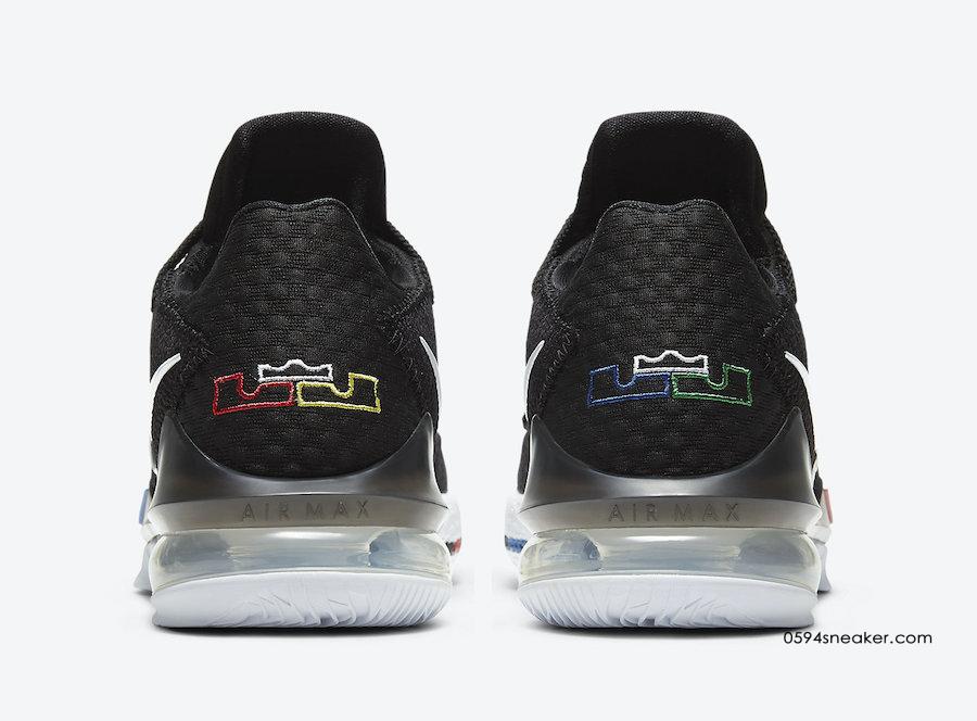 Nike LeBron 17 Low “LeBron James” 货号：CD5007-002