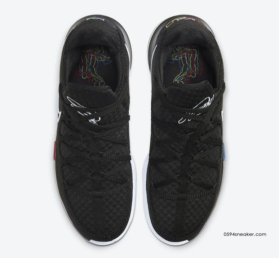 Nike LeBron 17 Low “LeBron James” 货号：CD5007-002