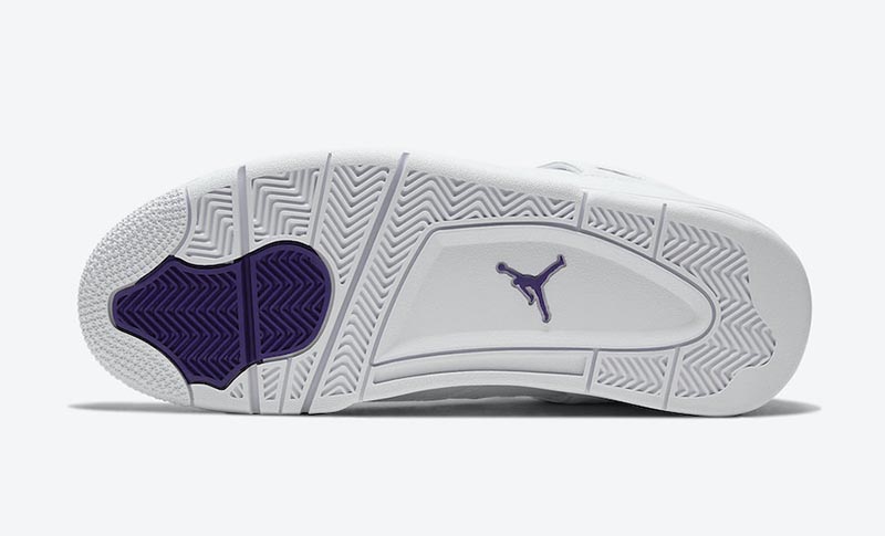 Air Jordan 4 “Purple Metallic” 货号：CT8527-115