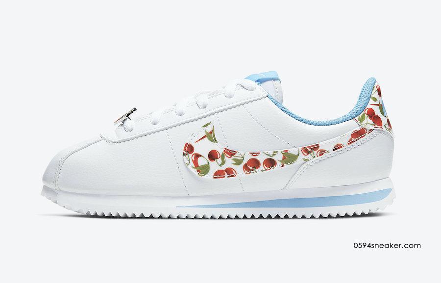 Nike Cortez SE “Cherry” 货号：CJ2421-400